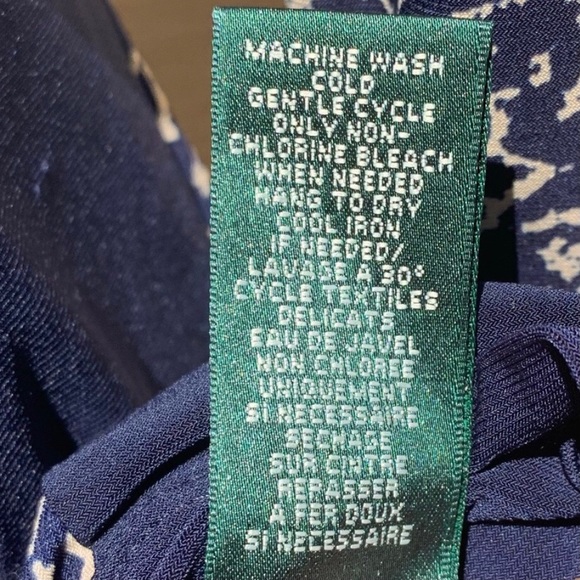 Ralph Lauren | 3 Quarter Sleeve Animal Print Dress - Picture 7 of 9